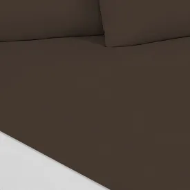 1500 Thread Count Cotton Rich Sheet Set | Ultra Soft Bedding | 3 Piece | Double | Dusk Grey