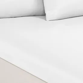 1500 Thread Count Cotton Rich Sheet Set | Ultra Soft Bedding | 3 Piece | King | White