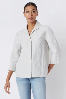 3/4 Sleeve Ginna - Stone Cotton Nylon