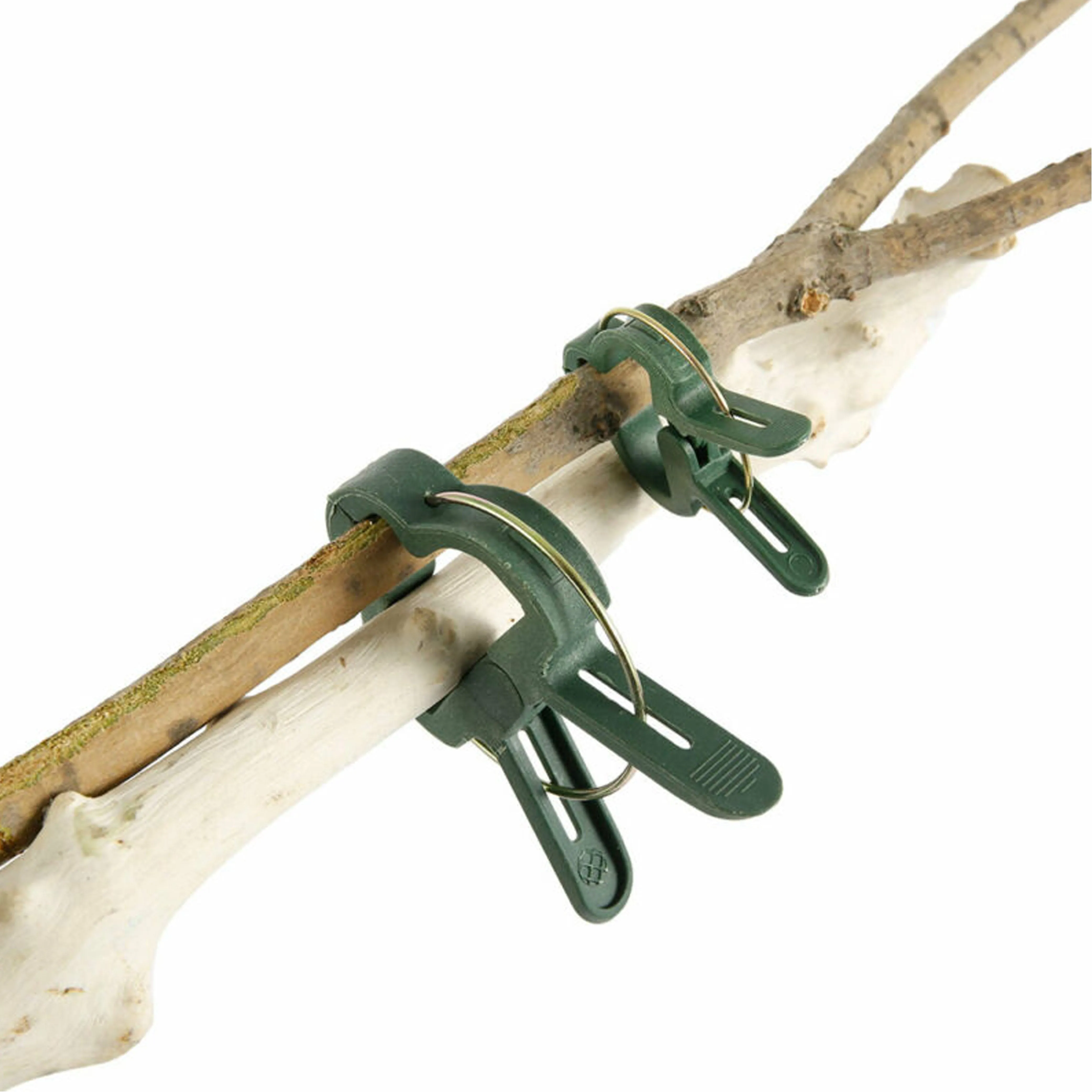 40 Pc Large Plant Support Clips Garden Tomato Vine Vegetable Trellis Twine Ties