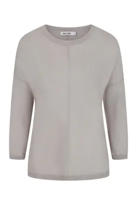 ALICE COLLINS Margaux Sweater Pale Grey
