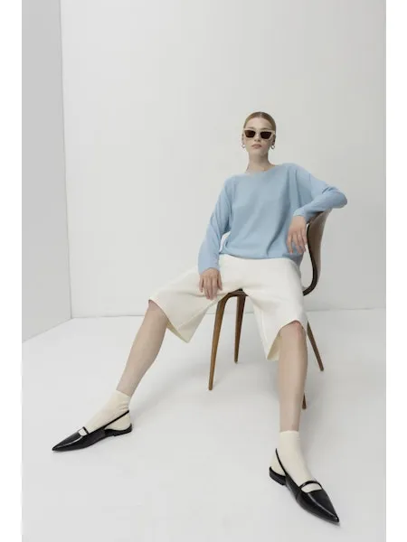 Allude Jumper in Lemon