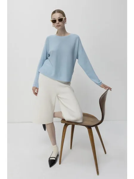 Allude Jumper in Lemon