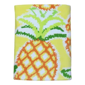 Beach Towel, Pineapple Print
