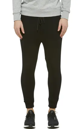 Black Merino Knit Long Johns