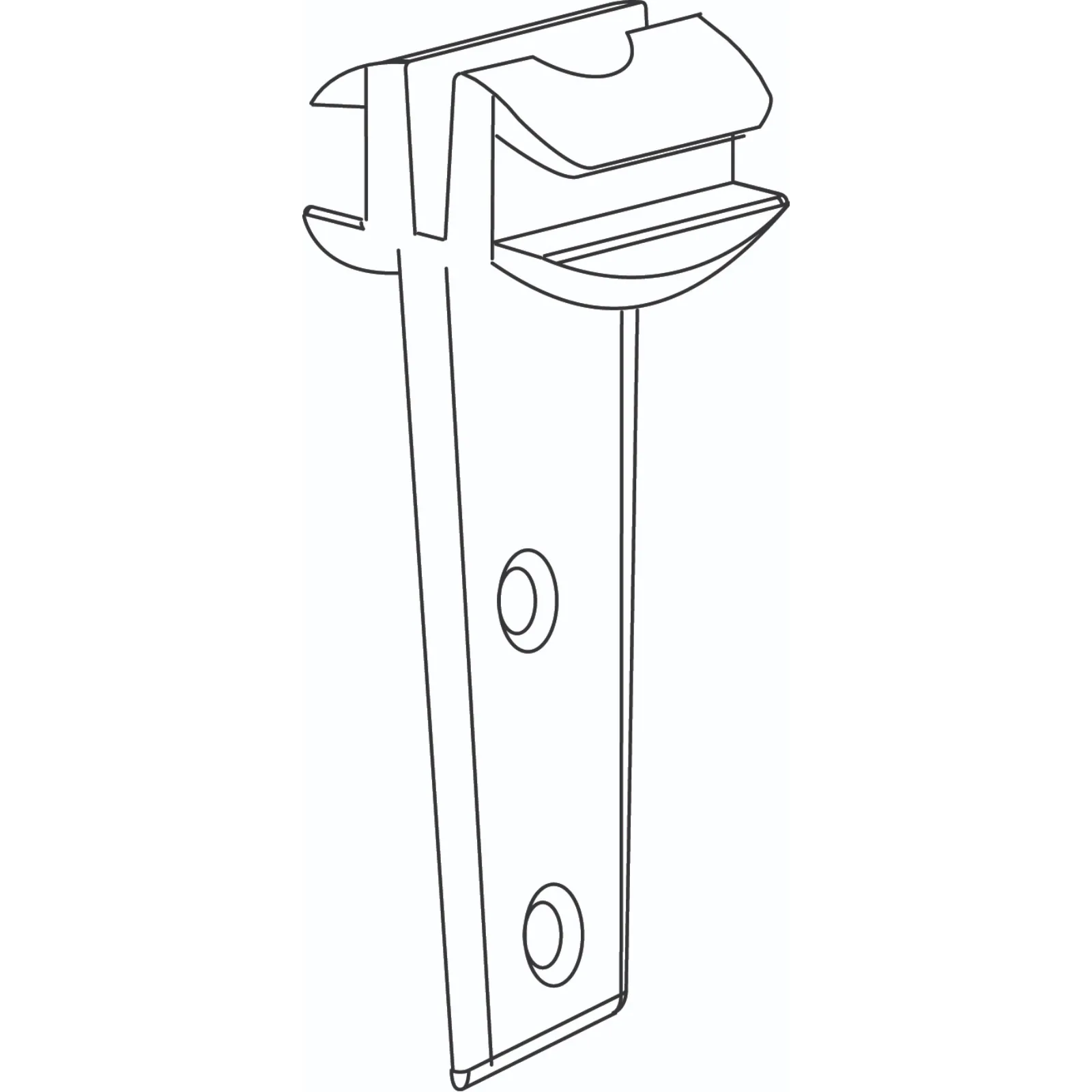 Carrier For Wood C-ring-white