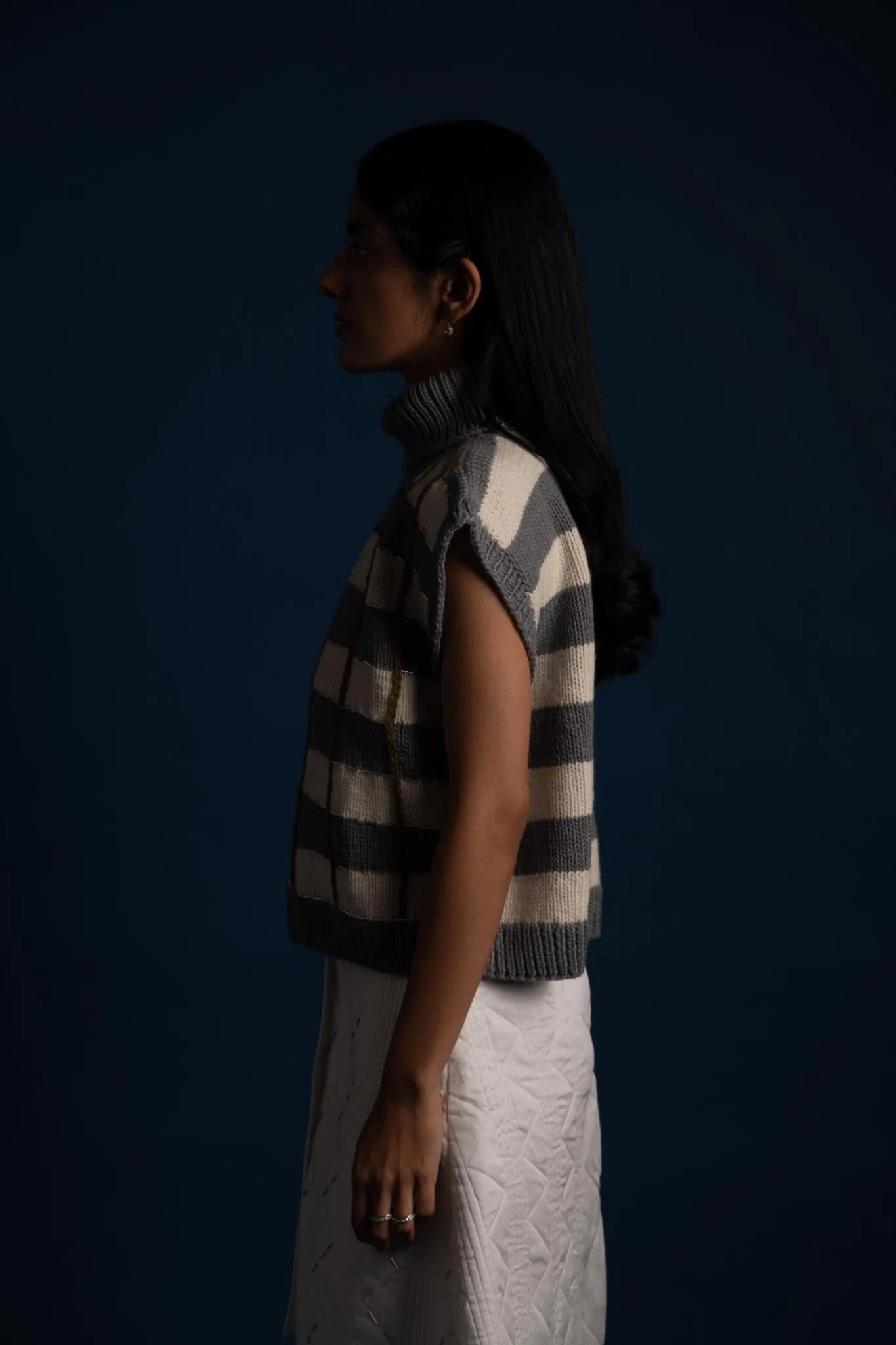 Cloud-land Unisex Turtleneck Vest