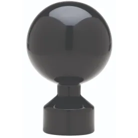 Crs Ball Finial Black