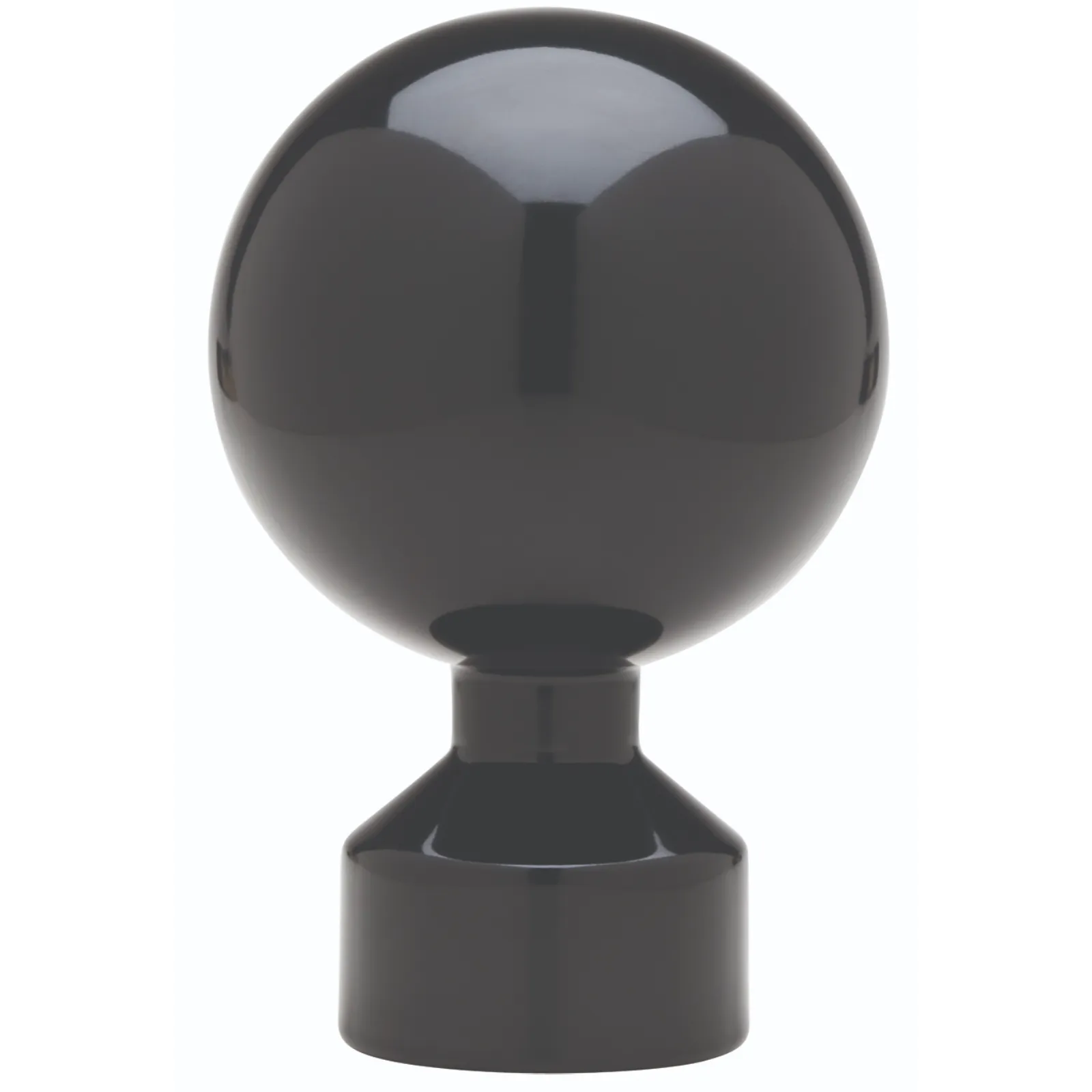 Crs Ball Finial Black