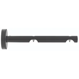 Crs Extended Double Wall Bracket 7-3/4" Bk
