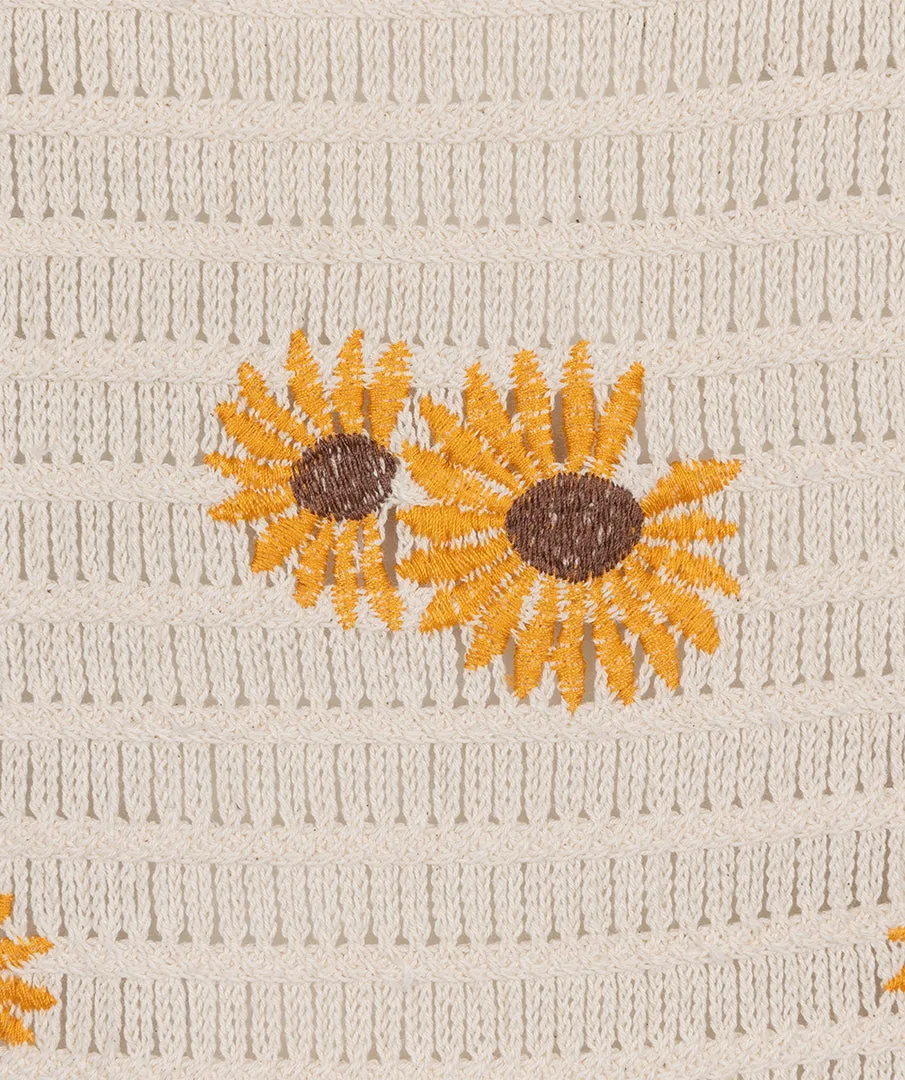 Daisy Crochet Tank