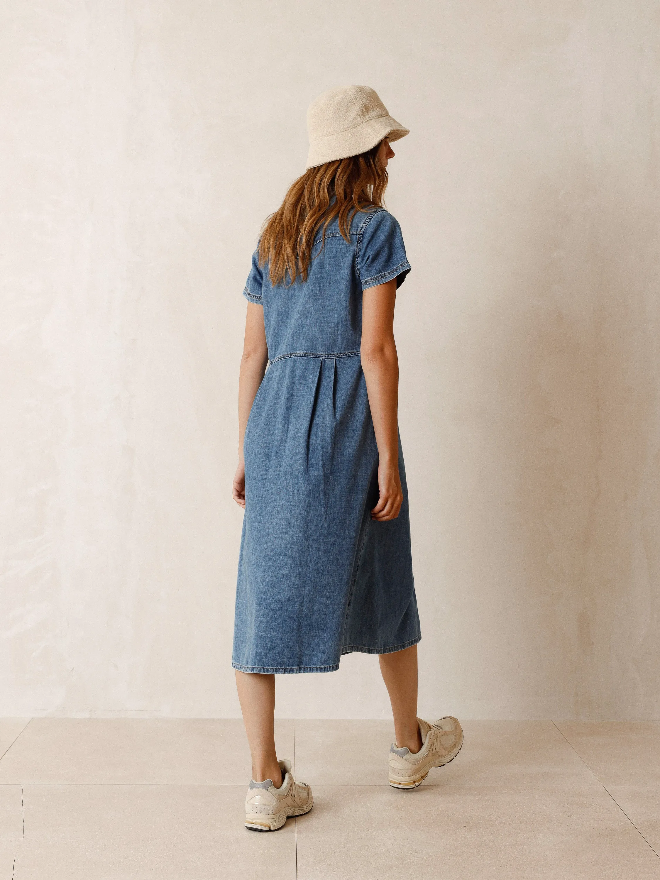 Denim Shirt Dress