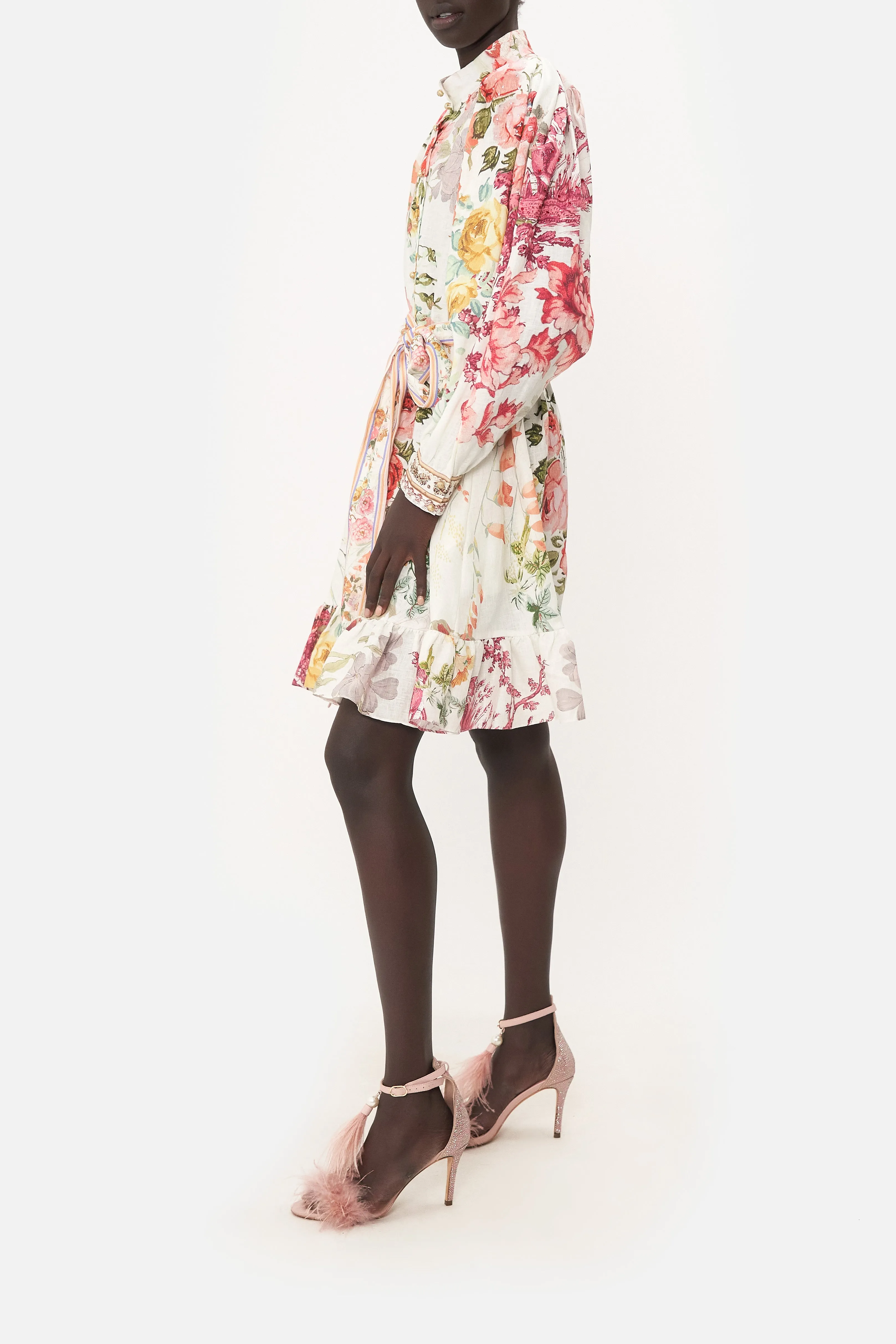 DROP SLEEVE SHIRT DRESS ROMANTIC RITES