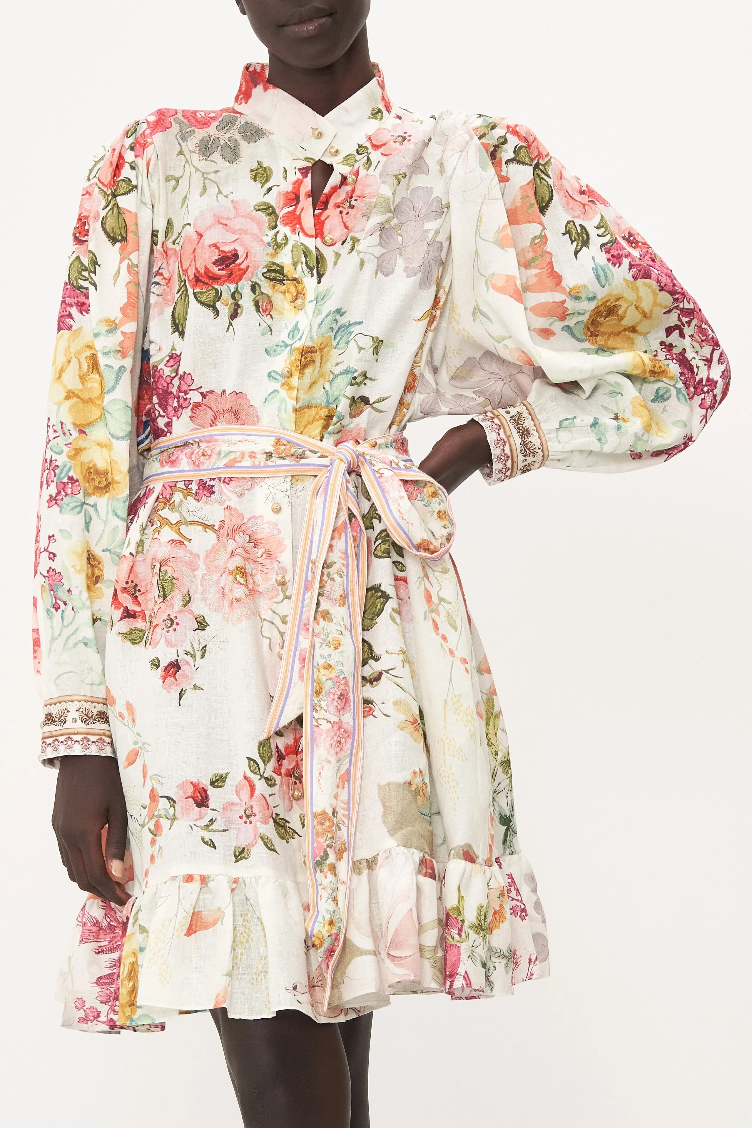 DROP SLEEVE SHIRT DRESS ROMANTIC RITES