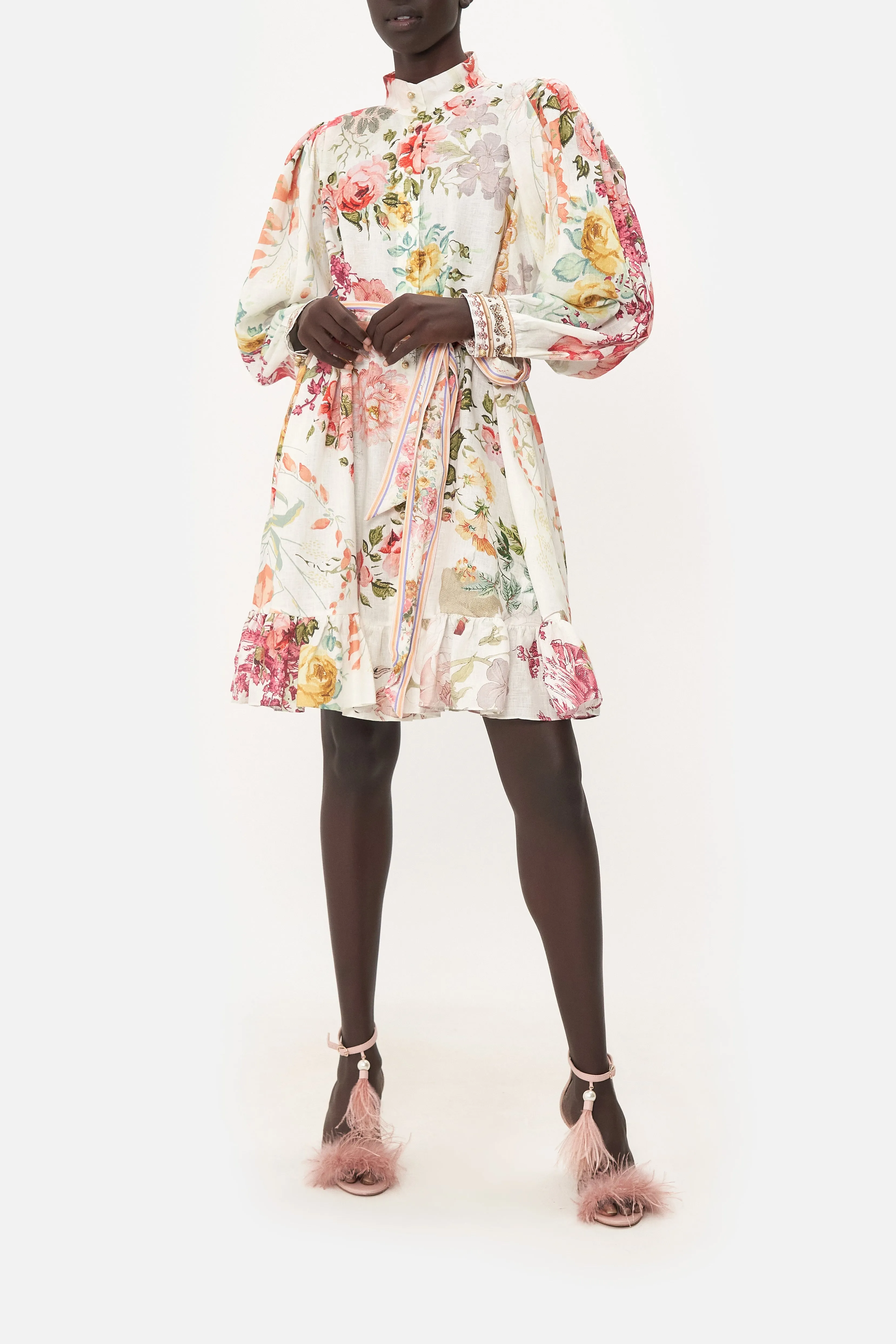 DROP SLEEVE SHIRT DRESS ROMANTIC RITES