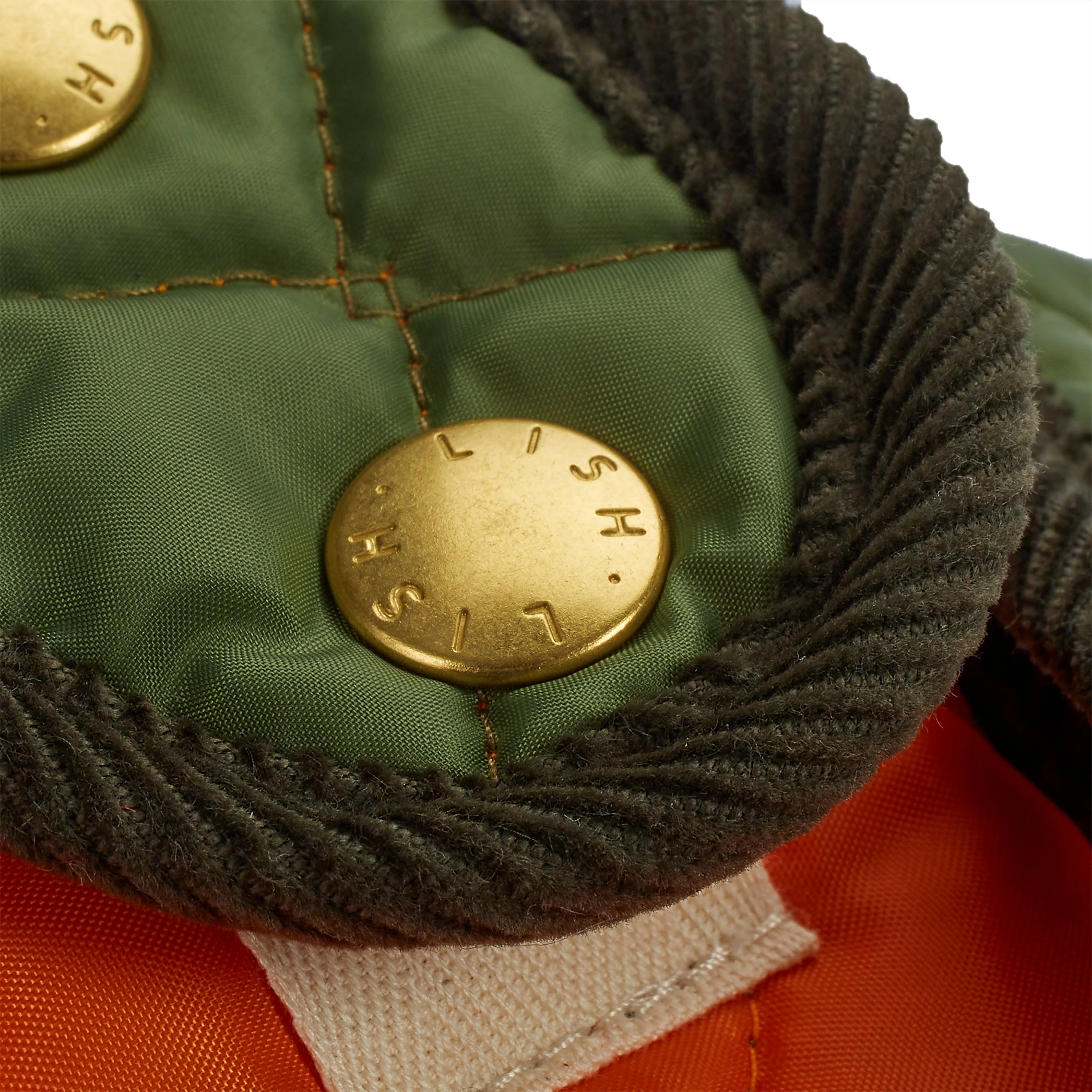 Elwin Khaki Green Designer Luxury Dog Coat
