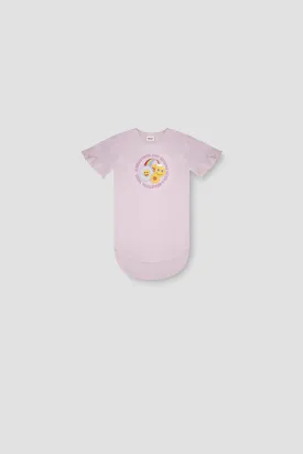 Emoji T-Shirt For Girl - Orchid