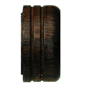 Endcap Wood 2"-leather