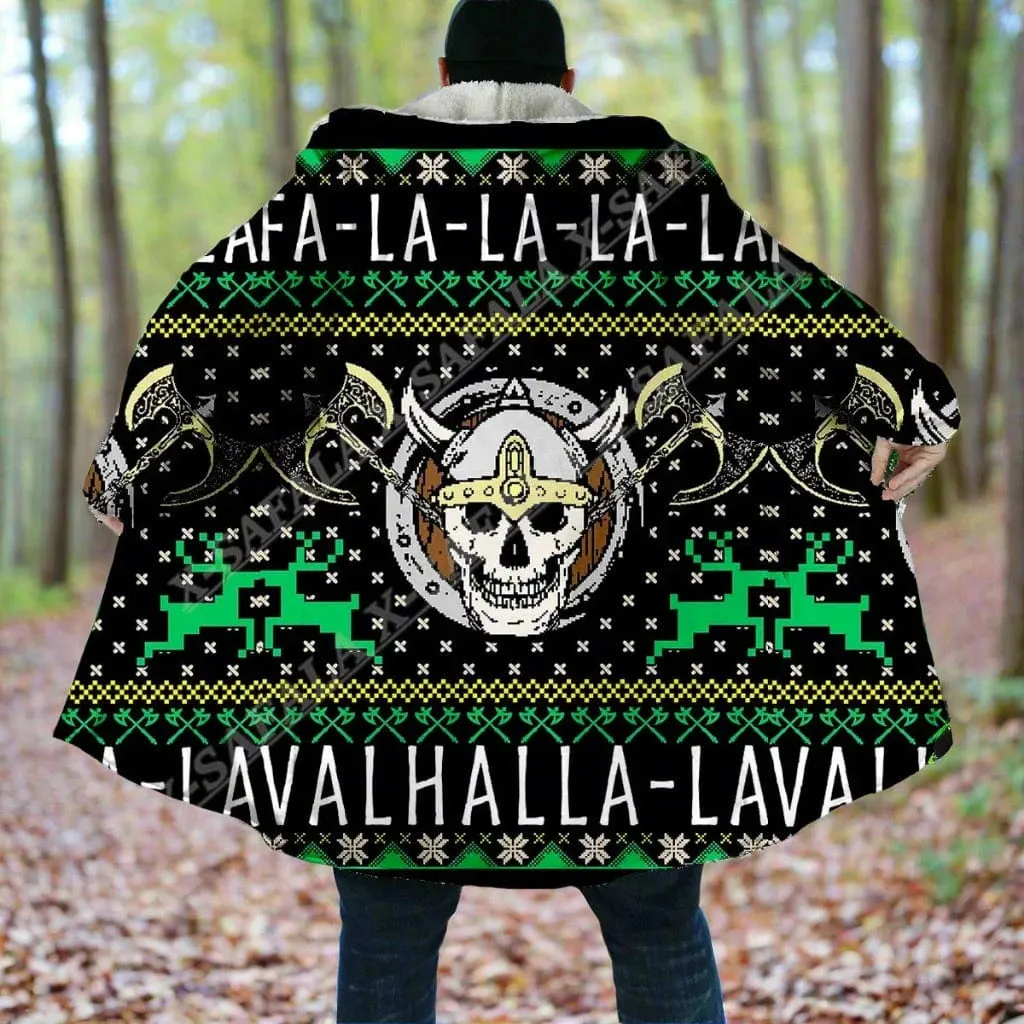 Fa-La-La-La-La Valhalla-La Viking Ugly Christmas Coat