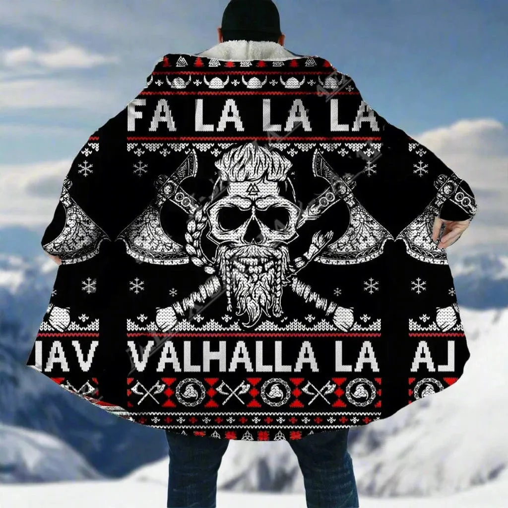 Fa-La-La-La-La Valhalla-La Viking Ugly Christmas Coat