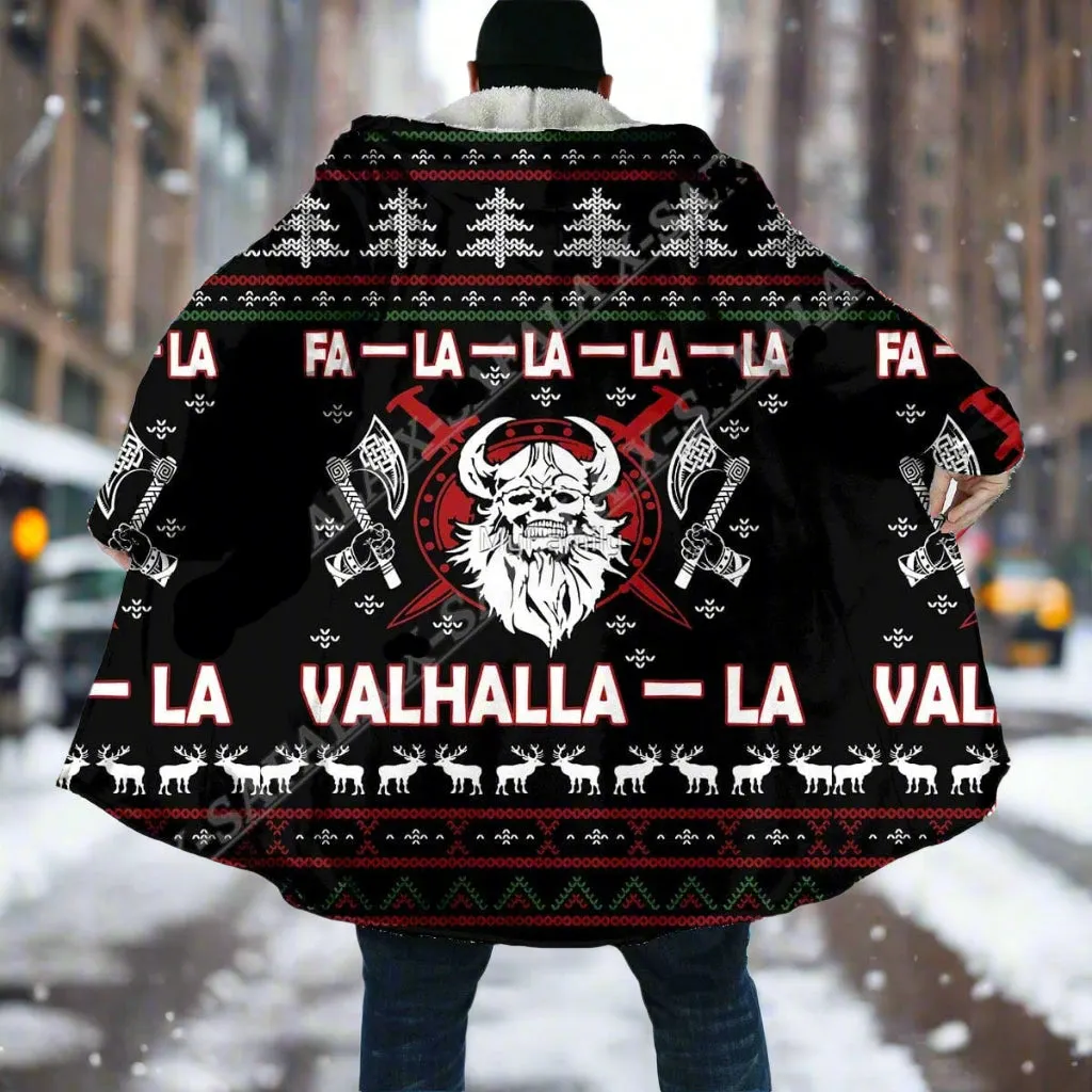 Fa-La-La-La-La Valhalla-La Viking Ugly Christmas Coat