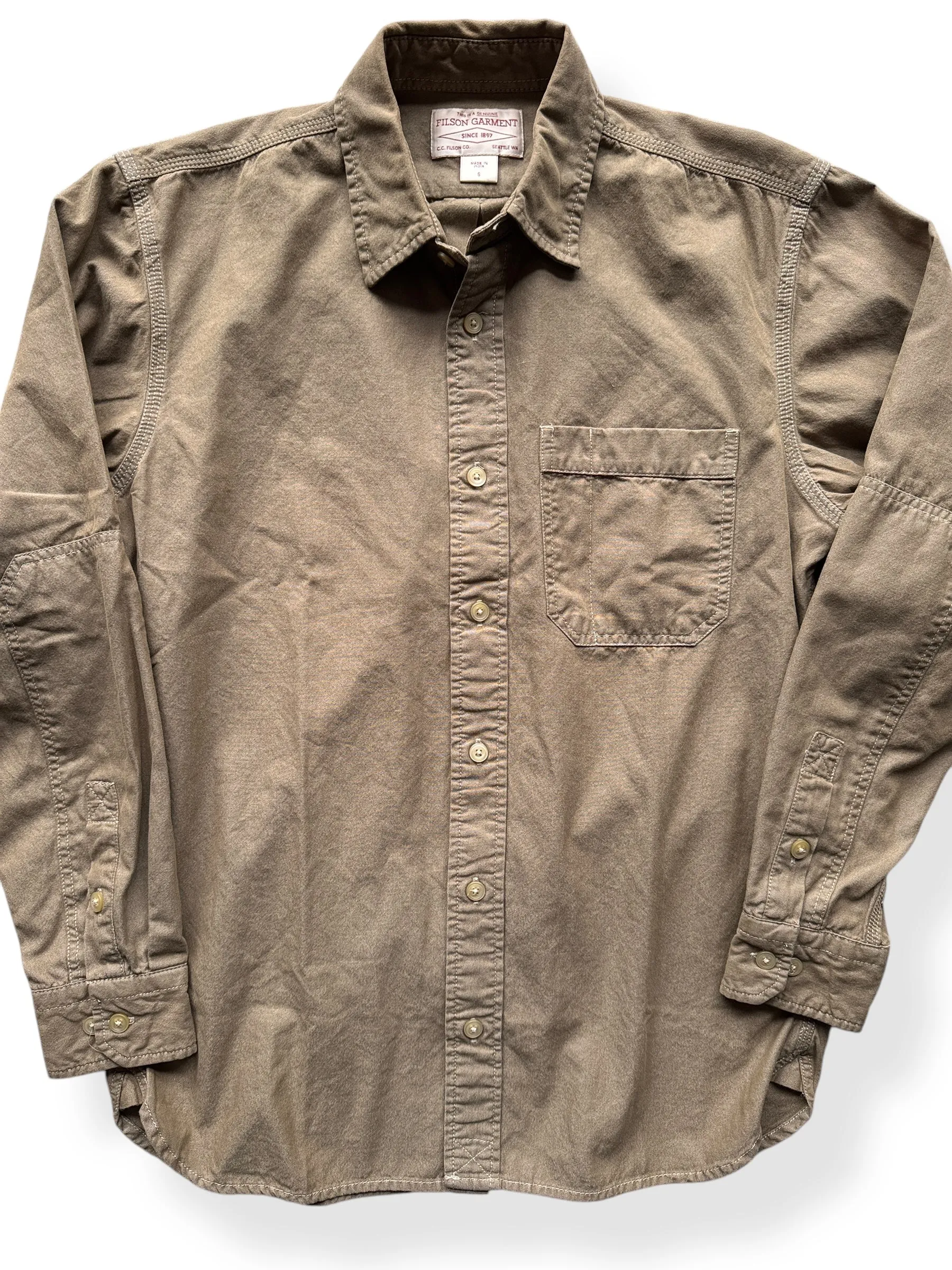 Filson 100% Cotton Lightweight Shirt SZ S