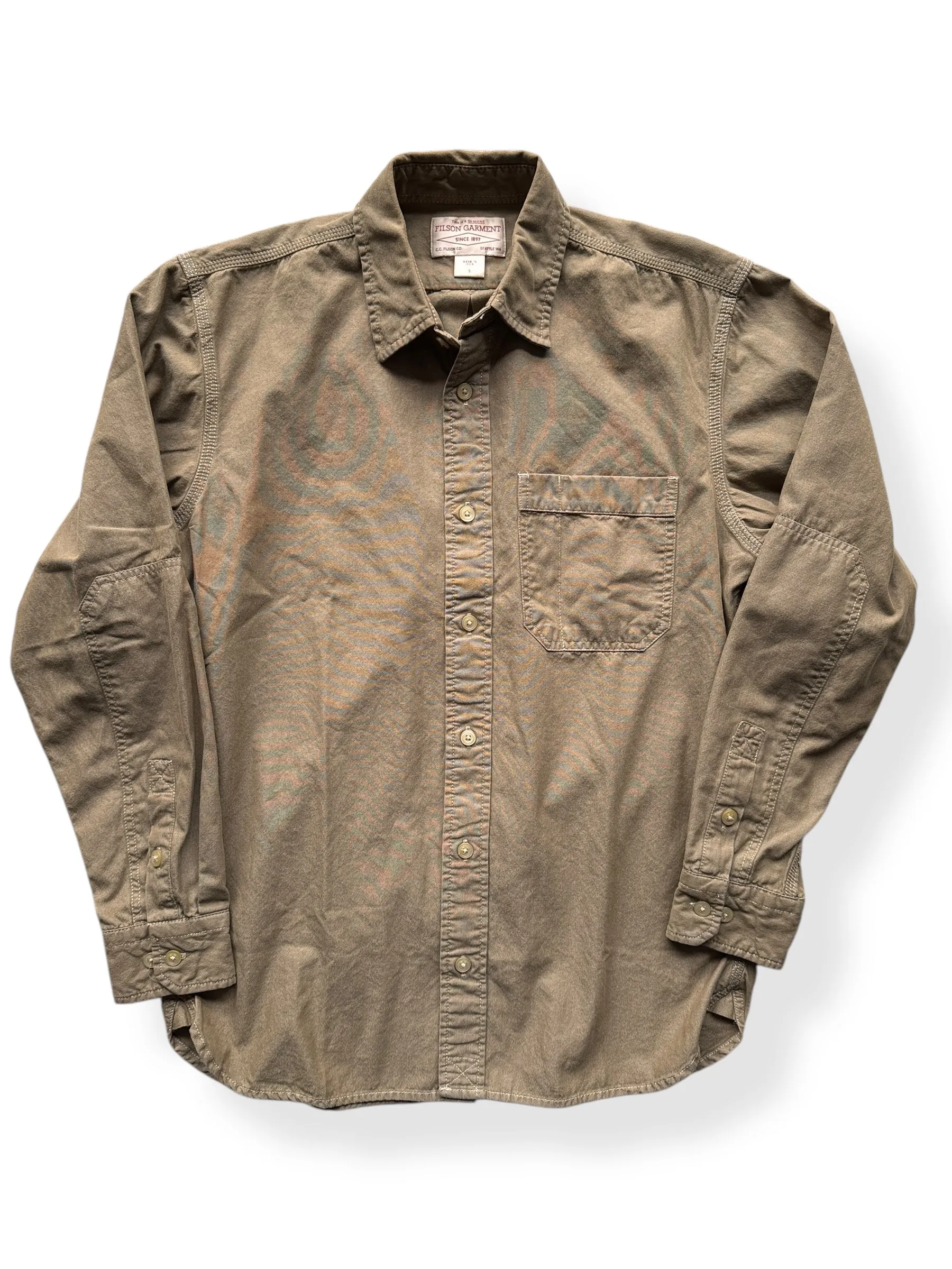 Filson 100% Cotton Lightweight Shirt SZ S