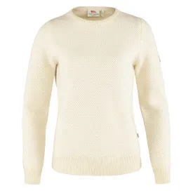 Fjallraven Womens Ovik Structure Sweater Chalk White