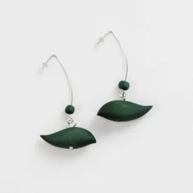 Forest Robin Statement Earrings