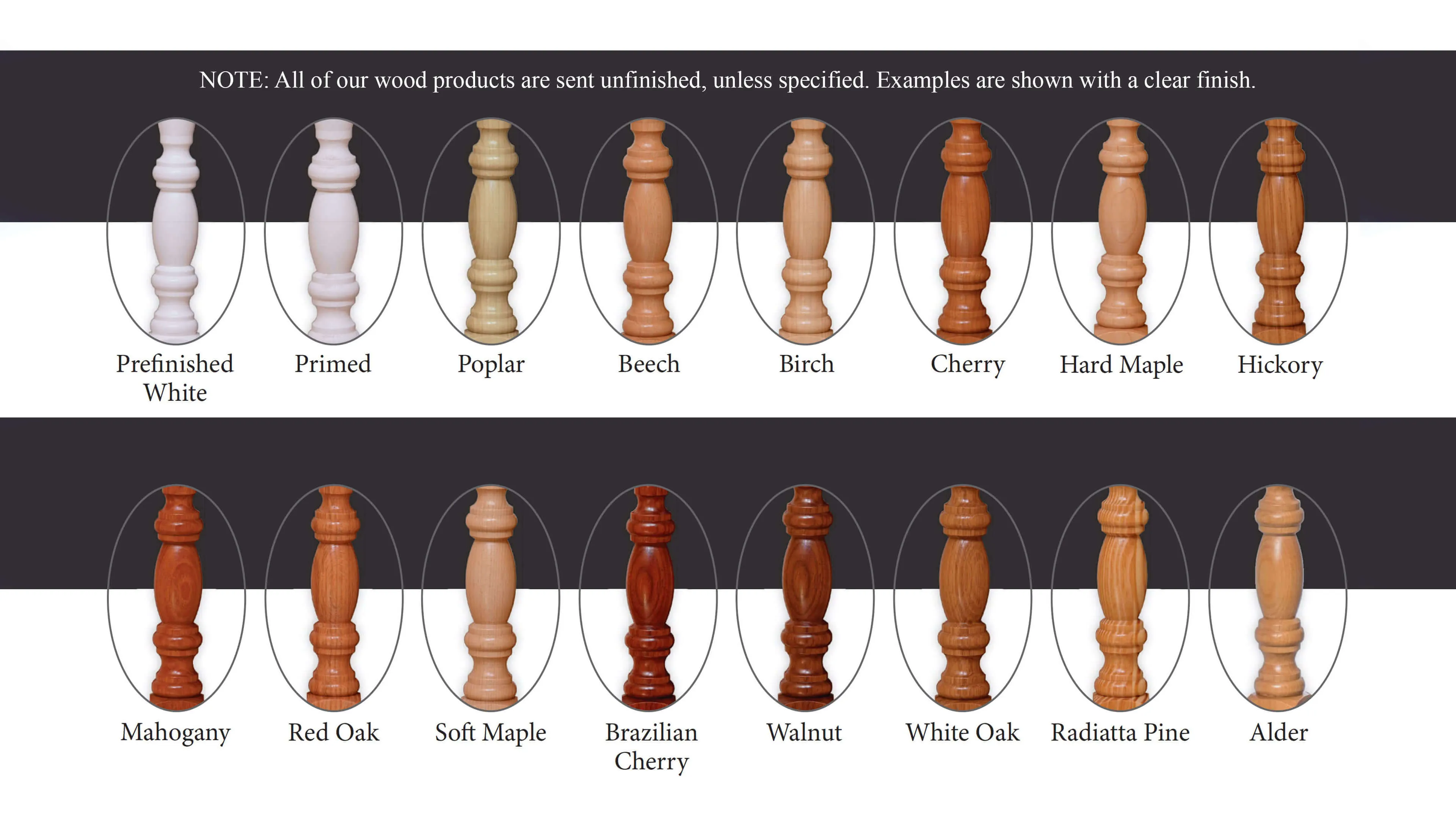Georgia 3-1/2" x 48" 4540 Turned Newel w/Plain Pineapple Top (4540, 4540F, 4540T)
