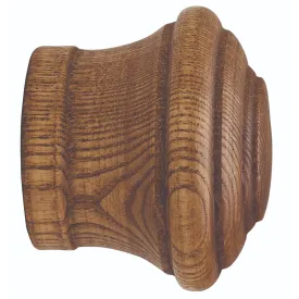 Granada Finial 45mm Tiger Oak