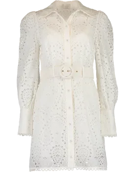 Heathers Belted Shirt Dress