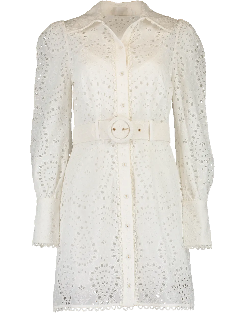 Heathers Belted Shirt Dress