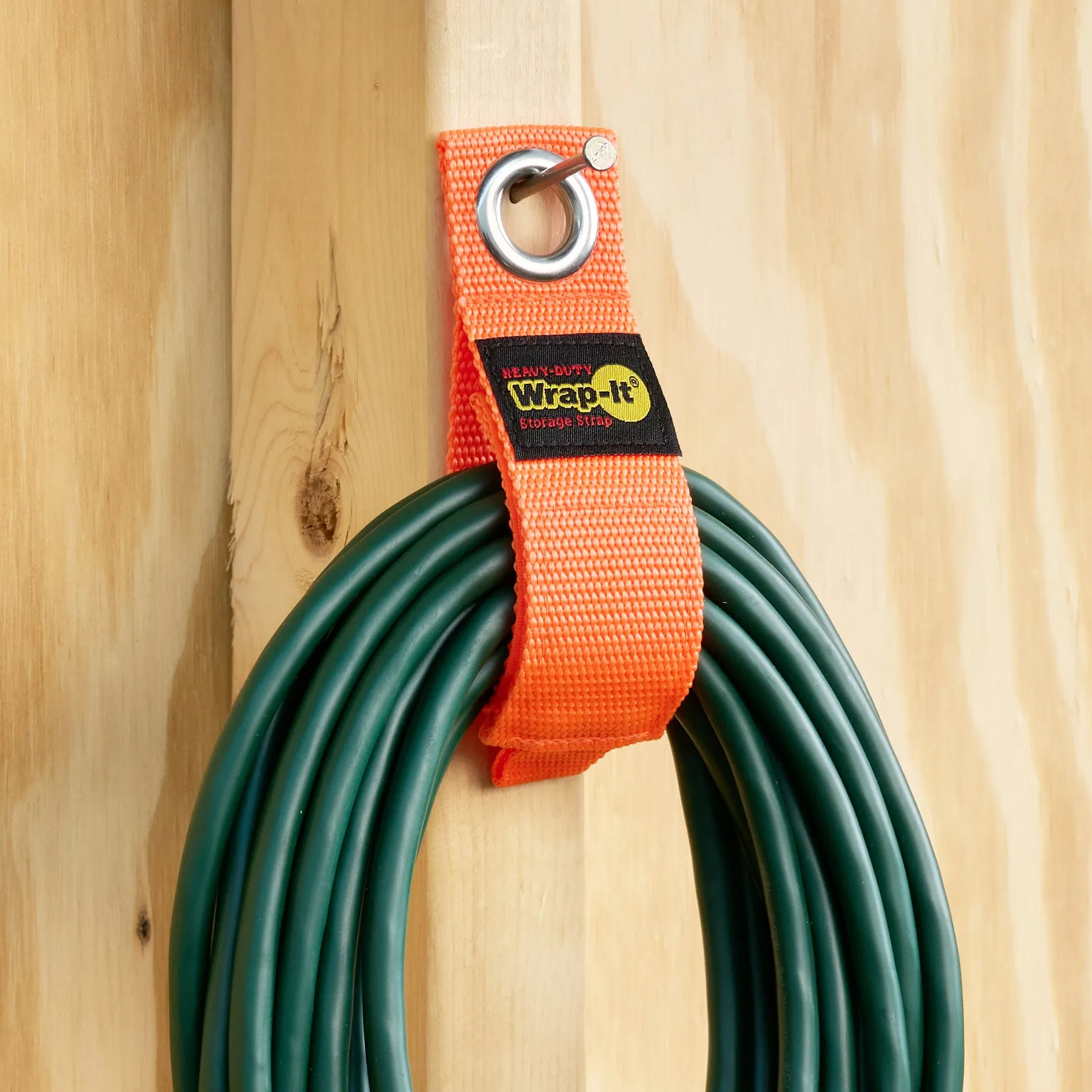 Heavy-Duty Storage Straps - 10-in. (3-Pack) Blaze Orange