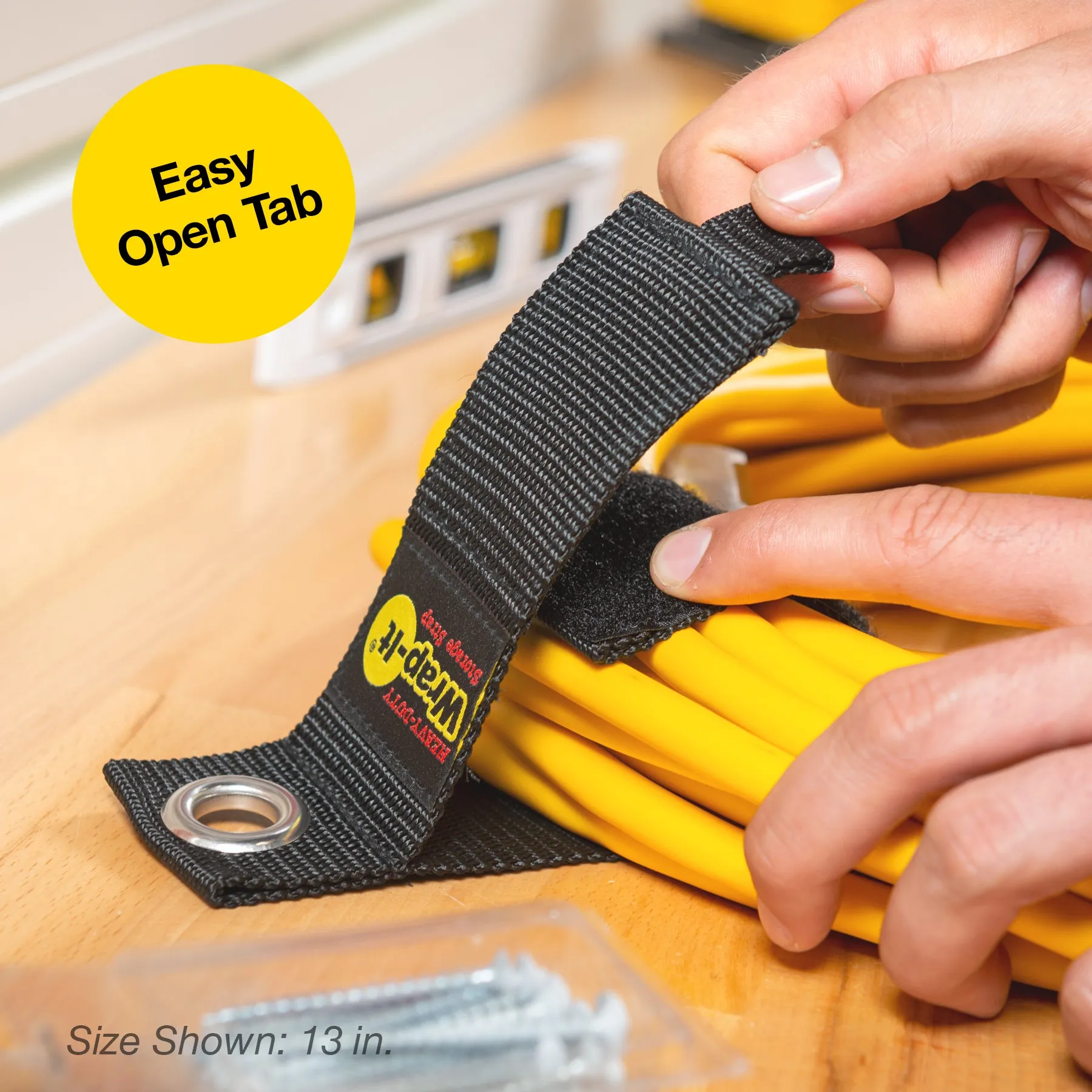 Heavy-Duty Storage Straps - 10-in. (3-Pack)