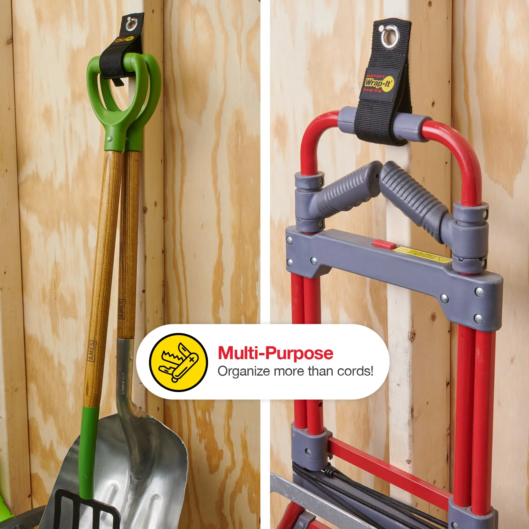 Heavy-Duty™ Storage Straps - 13-in. (2-Pack)