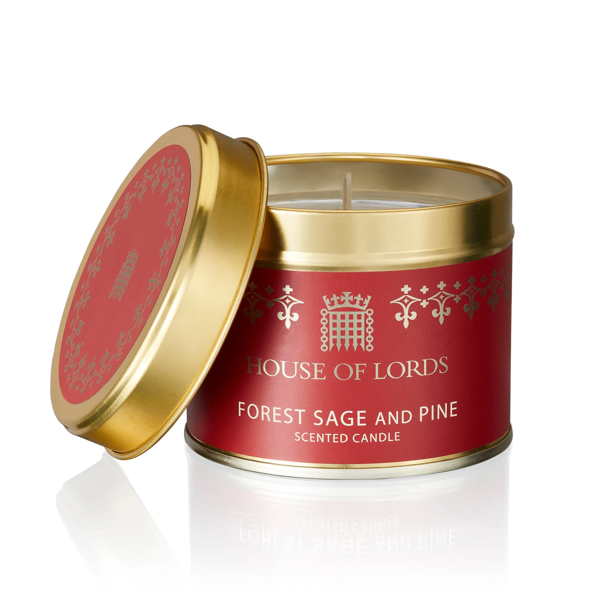 House of Lords Forest Sage and Pine Candle in a Tin