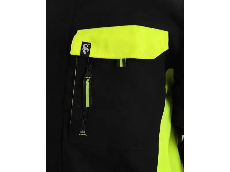 Jacket CXS SIRIUS BRIGHTON, winter, men´s, black - yellow