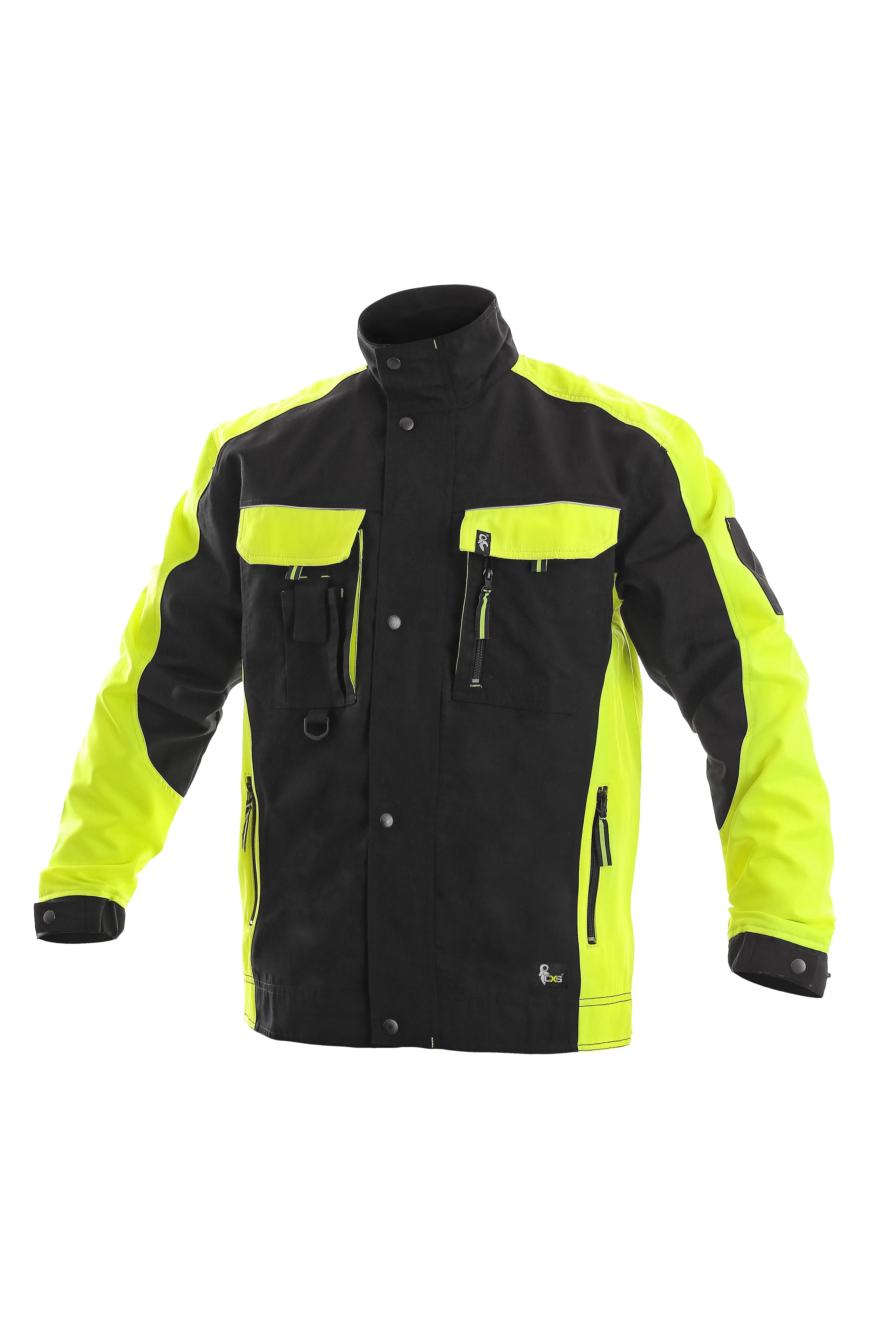 Jacket CXS SIRIUS BRIGHTON, winter, men´s, black - yellow