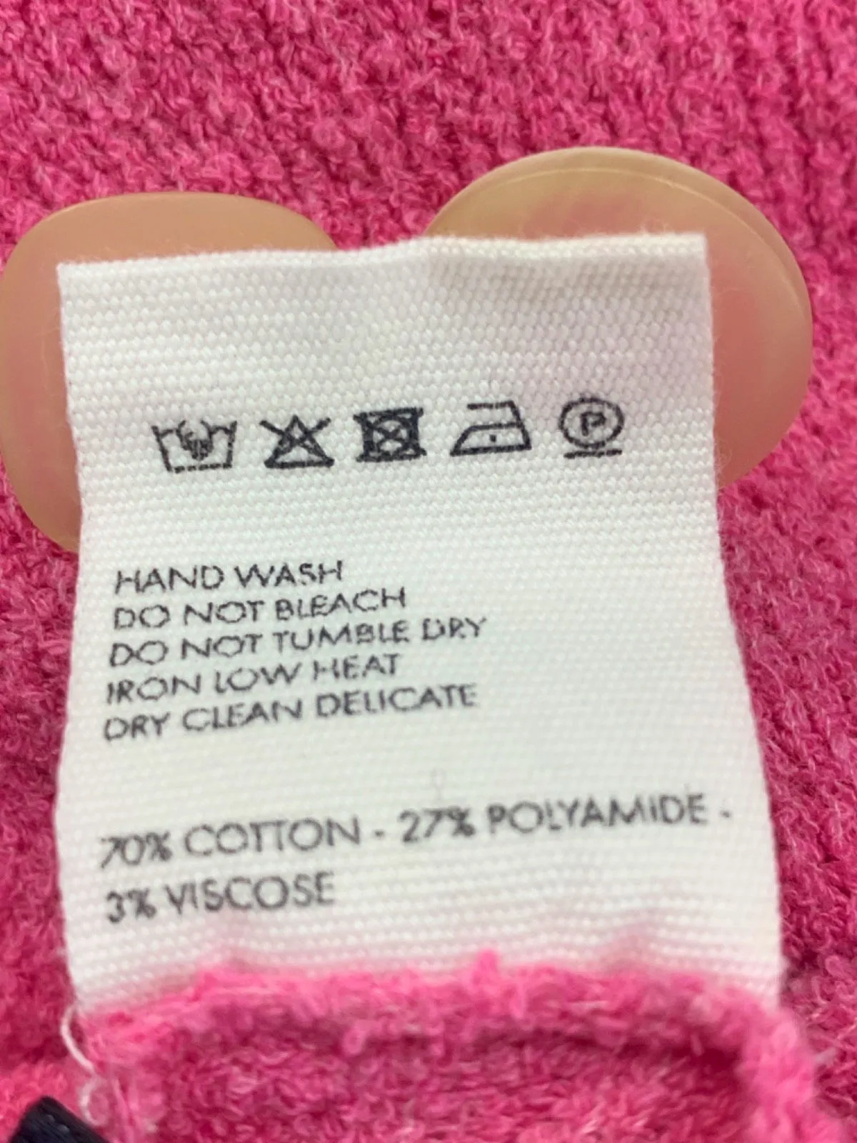 Jacquemus Pink Knit Jumper UK S/M