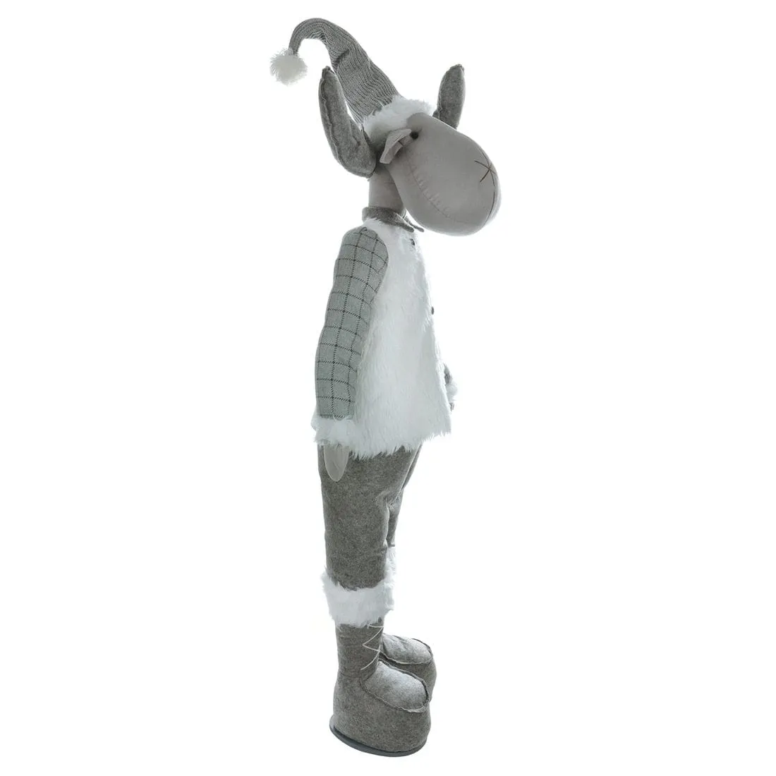 Large 138cm Standing Reindeer Christmas Novelty Decoration
