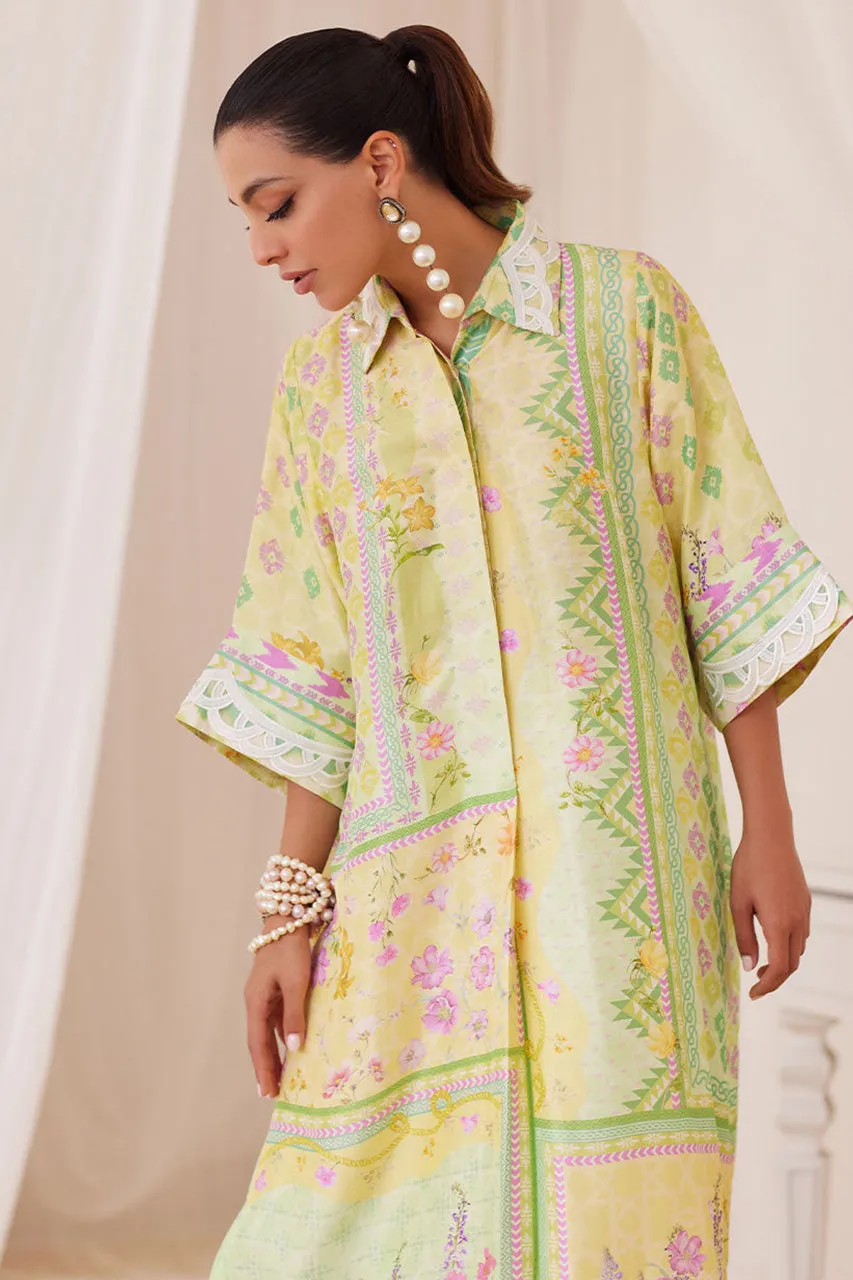 Lea Fall'24 - Butter Yellow Shirt Dress