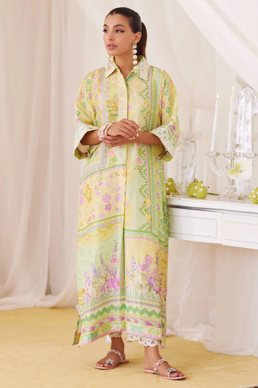 Lea Fall'24 - Butter Yellow Shirt Dress