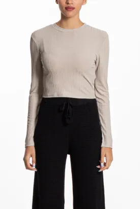 LIGHTWEIGHT TEXTURED TOP
