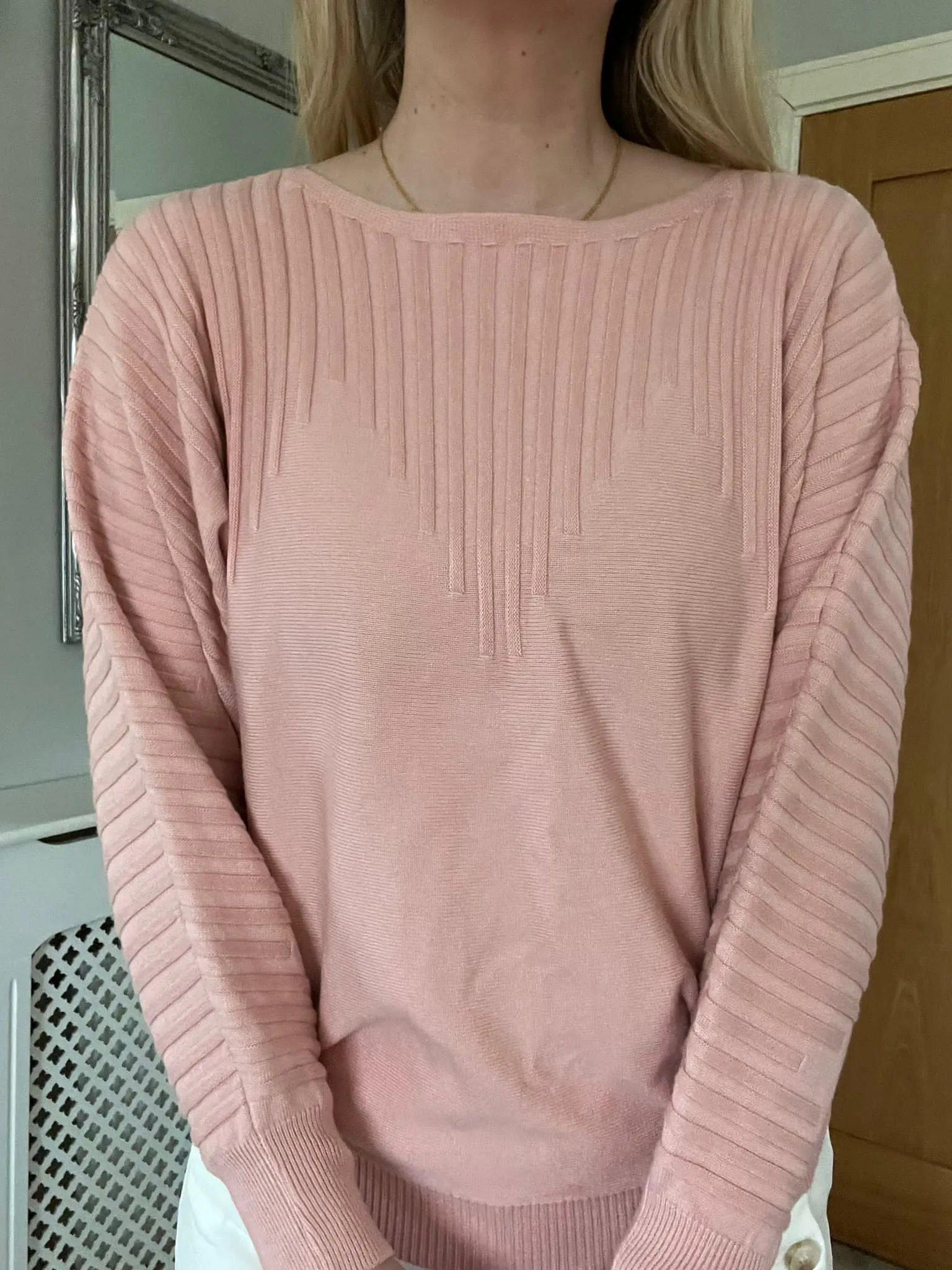 Luna Pink Knit  Jumper