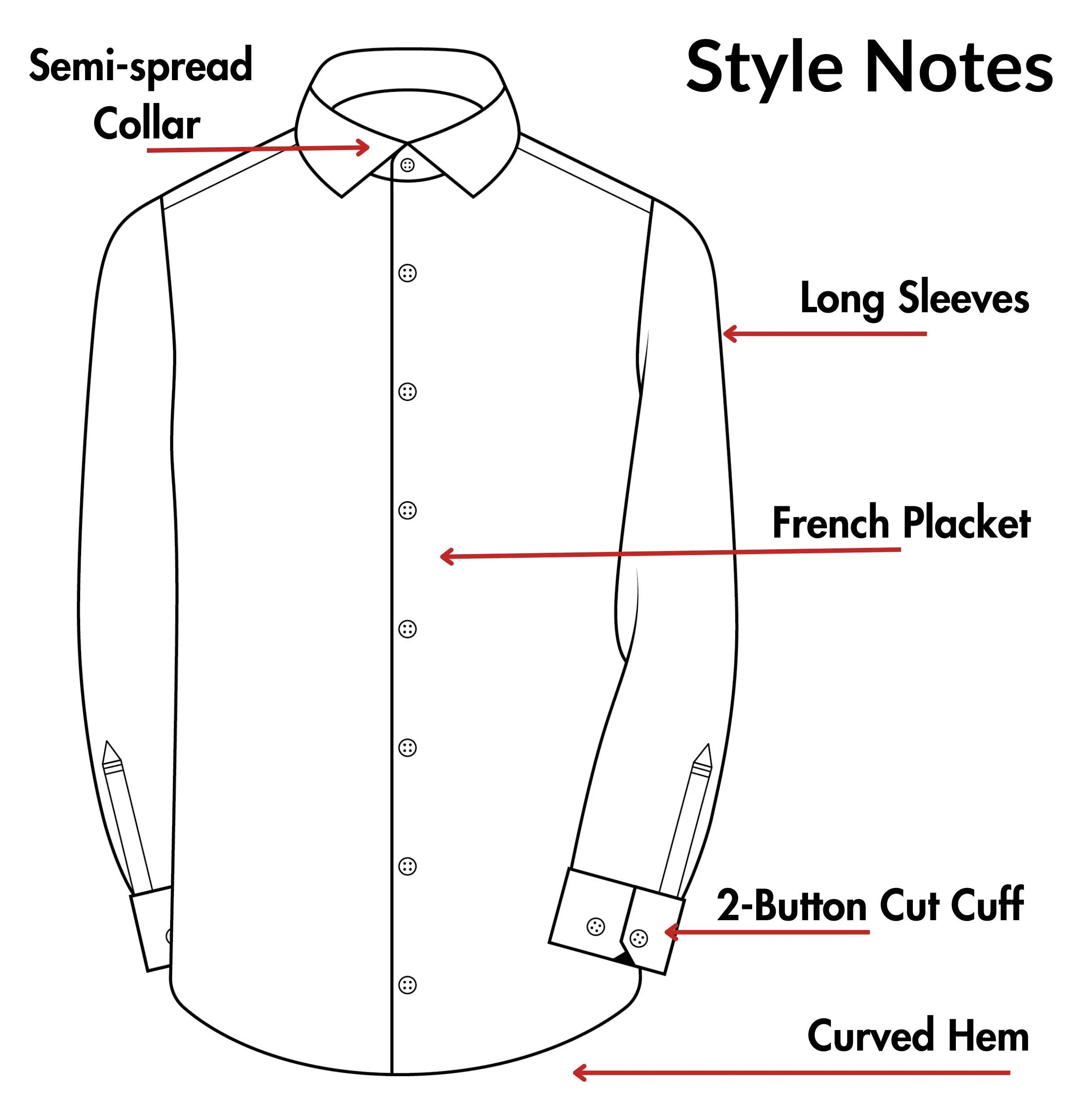 Luxury Pure Cotton - Long Sleeve - Medium Blue Pencil Stripe