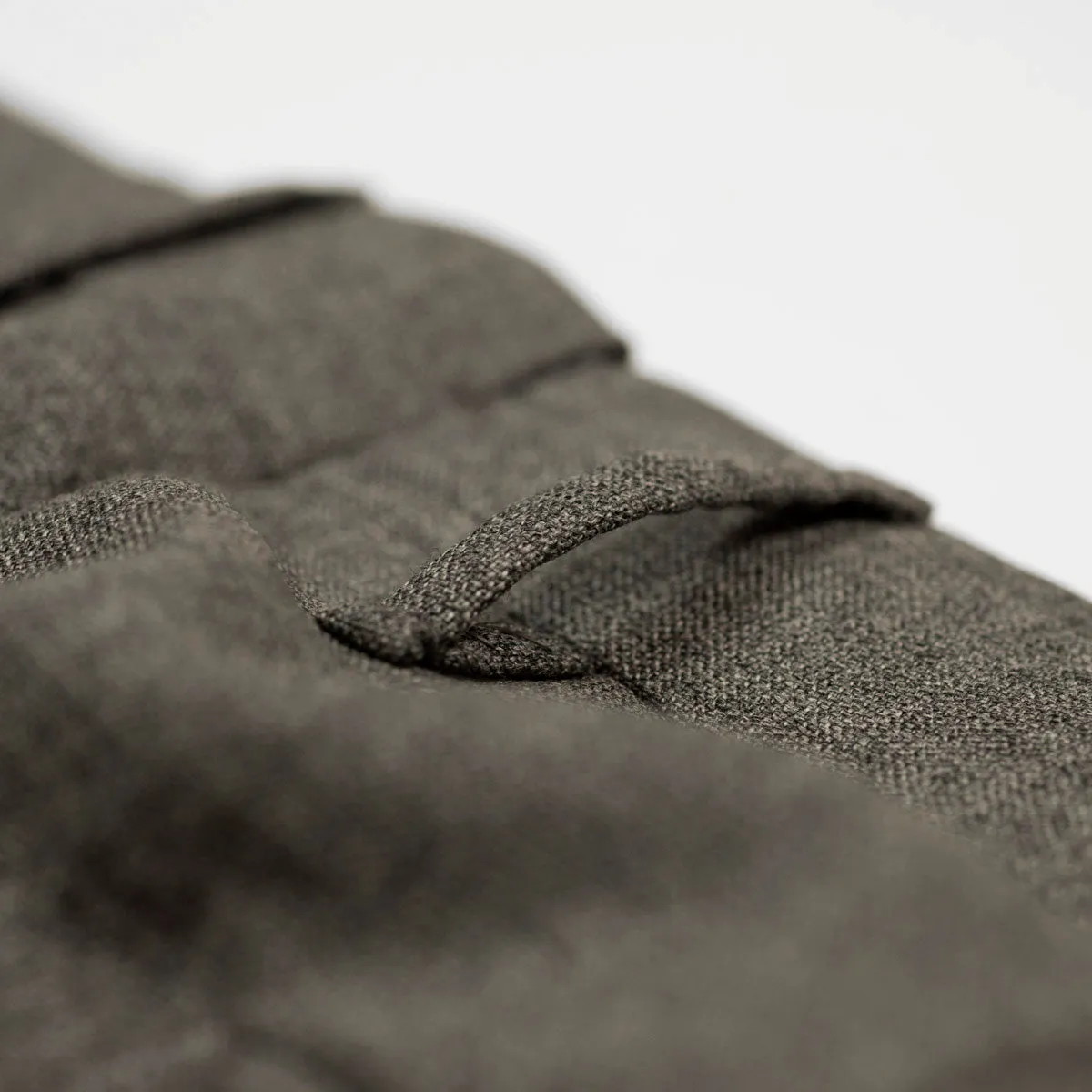 Medium grey lightweight wool trousers