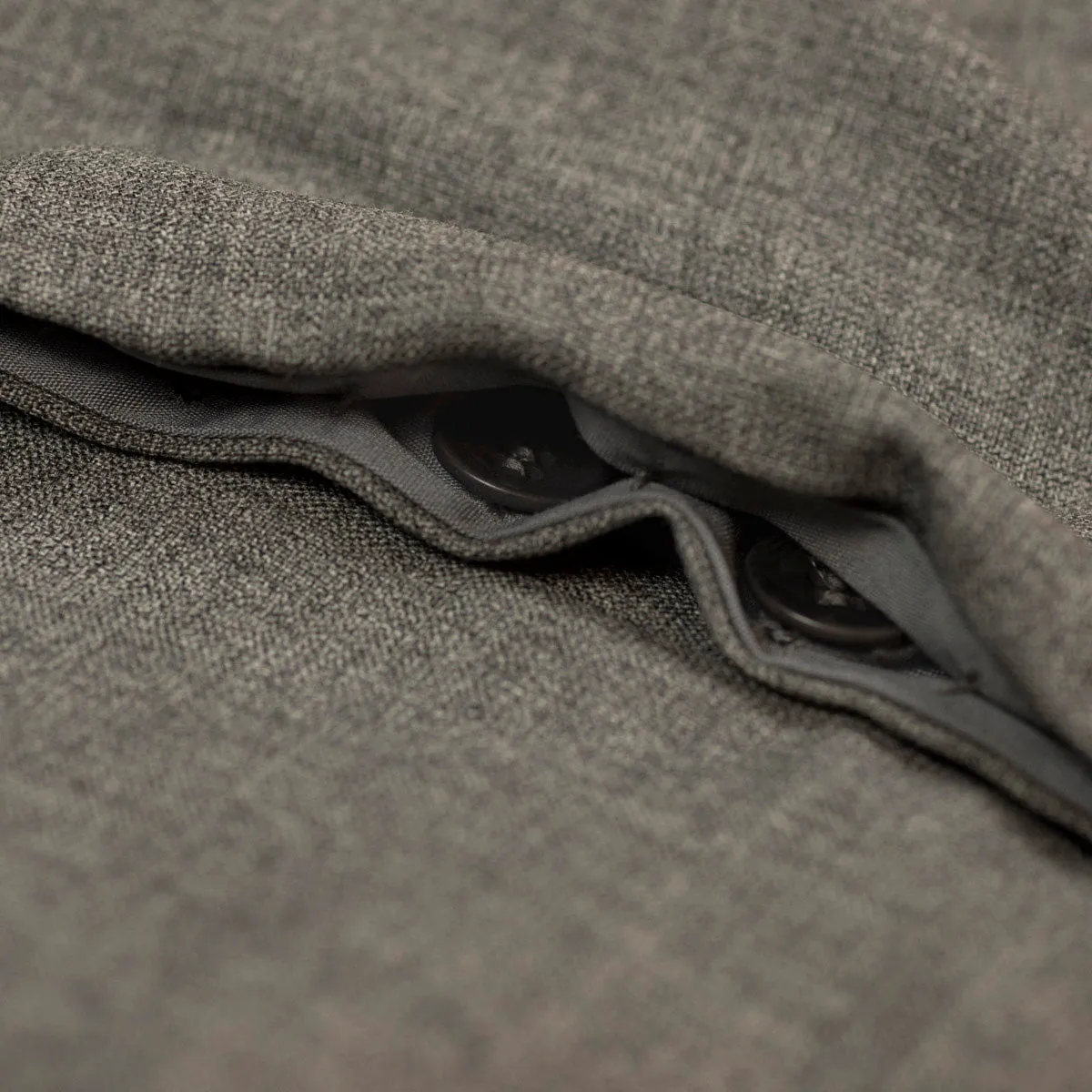 Medium grey lightweight wool trousers