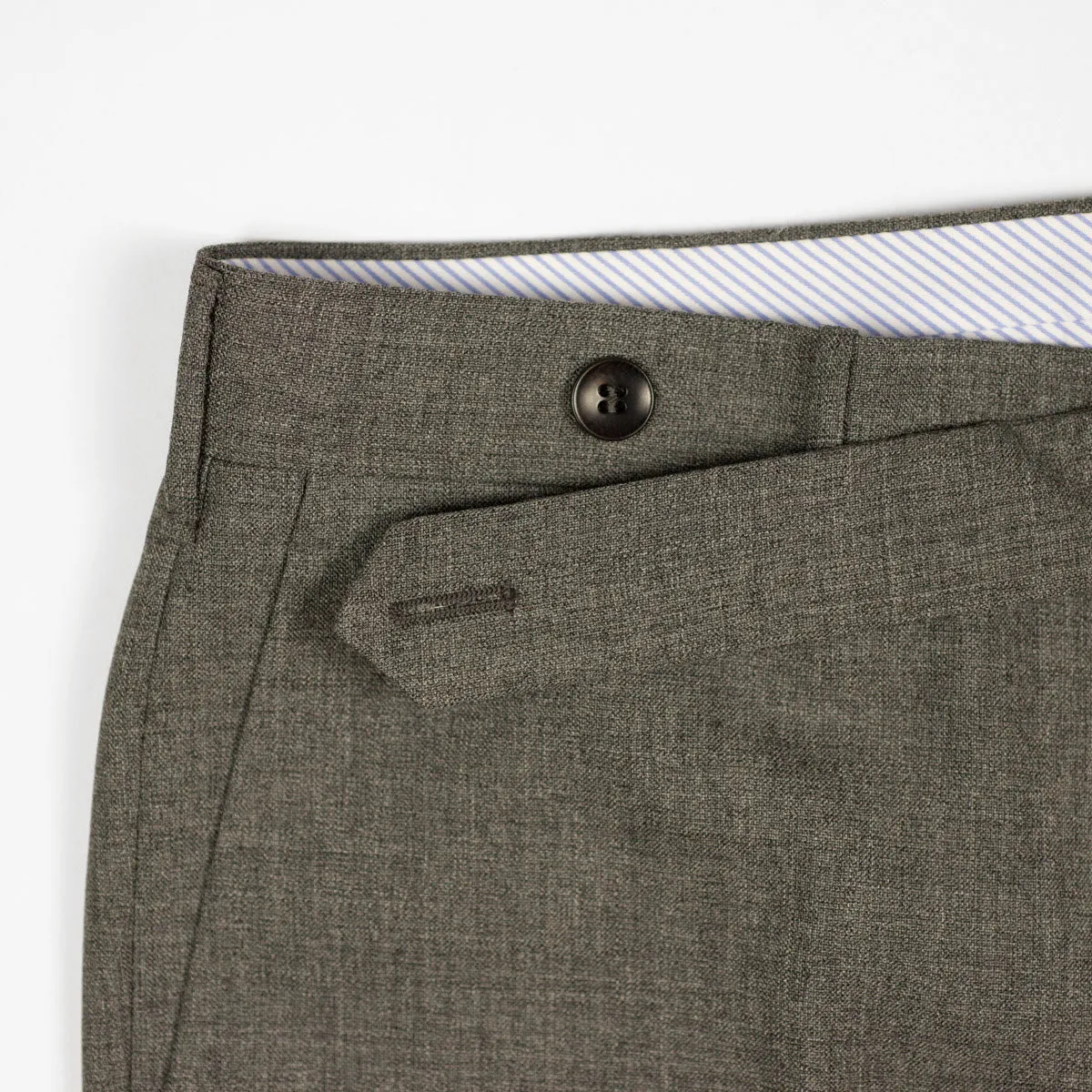 Medium grey lightweight wool trousers