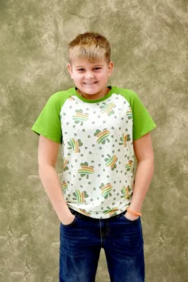 Muted Shamrock Milk Silk Raglan